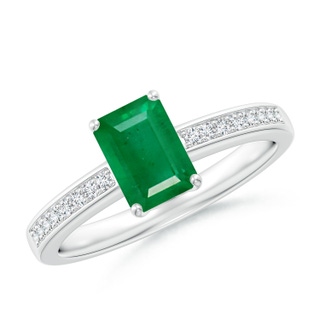 Emerald Cut AA Emerald