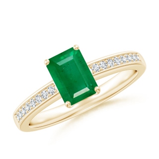 Emerald Cut AA Emerald