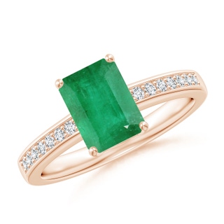 Emerald Cut A Emerald