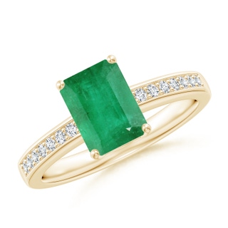 Emerald Cut A Emerald