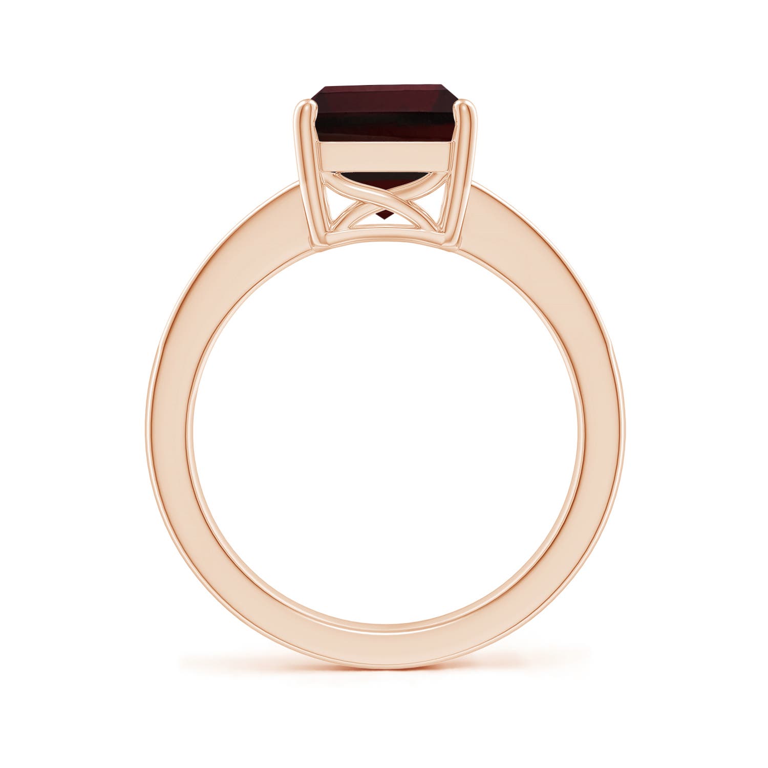 A - Garnet / 4.17 CT / 14 KT Rose Gold