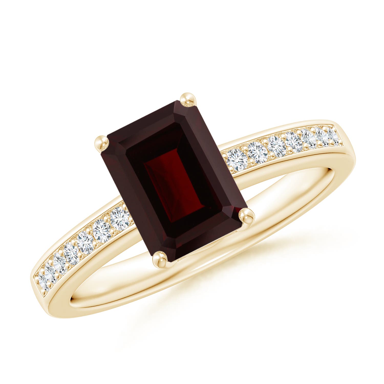 A - Garnet / 1.94 CT / 14 KT Yellow Gold