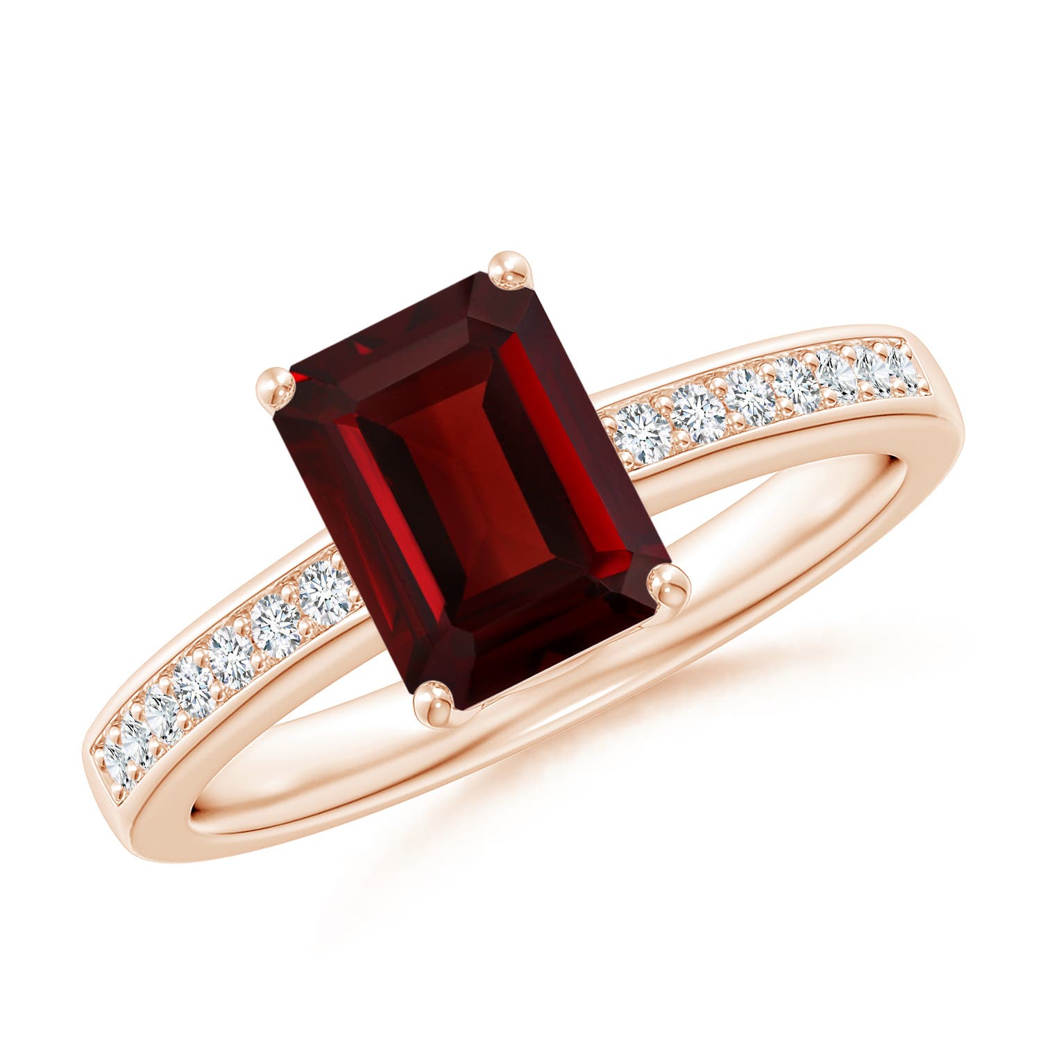 AAA - Garnet / 1.94 CT / 14 KT Rose Gold