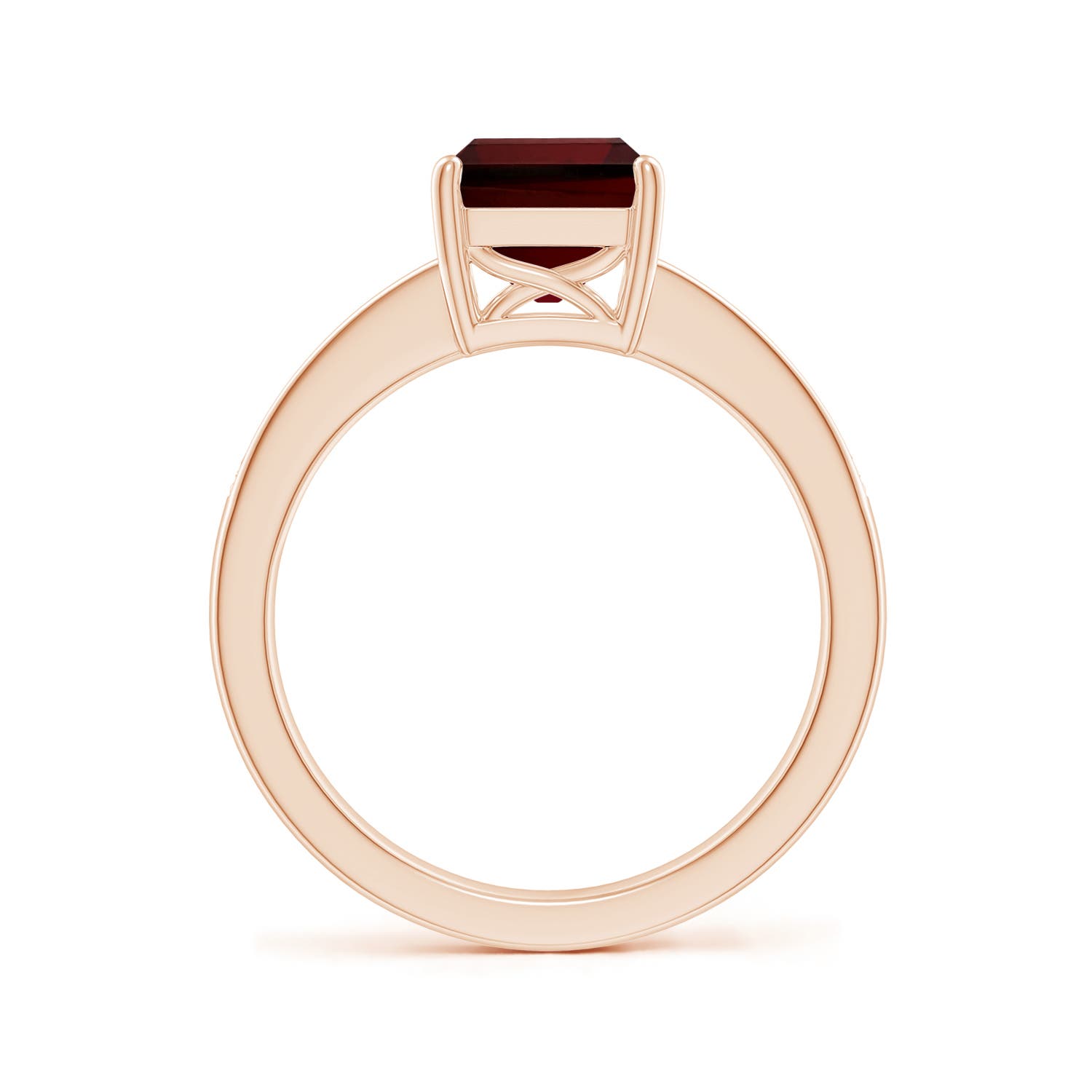 AA - Garnet / 2.94 CT / 14 KT Rose Gold