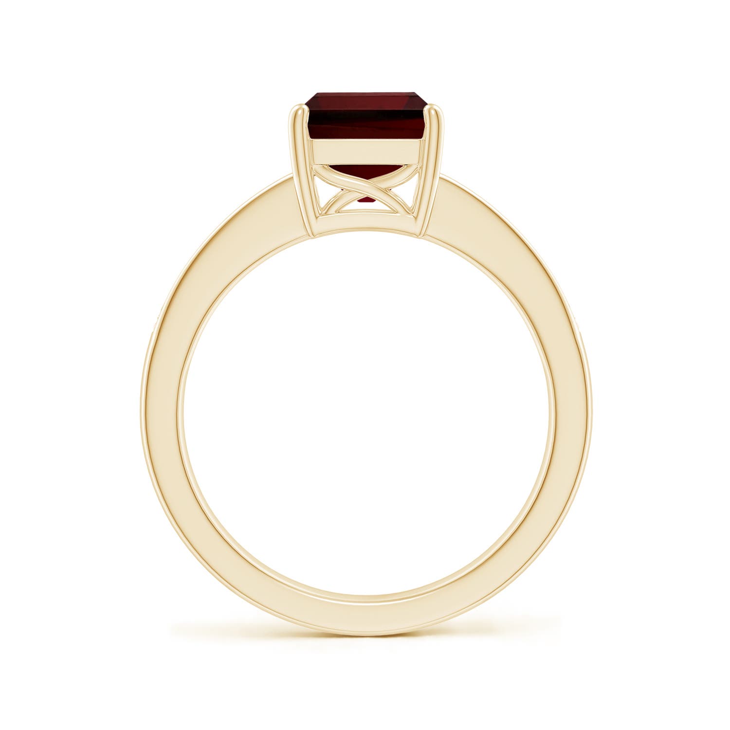 AA - Garnet / 2.94 CT / 14 KT Yellow Gold