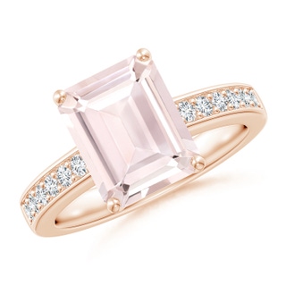Emerald Cut A Morganite