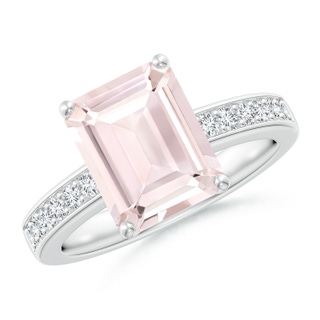 Emerald Cut A Morganite