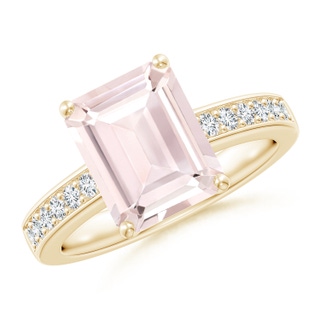 Emerald Cut A Morganite