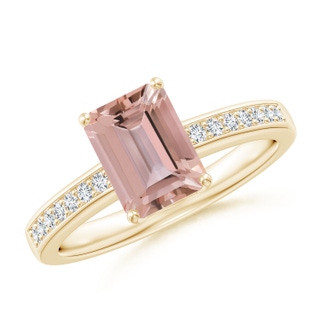 Emerald Cut AAAA Morganite