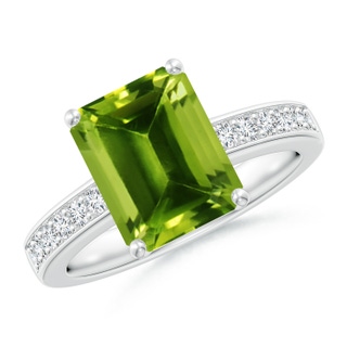 Emerald Cut AAAA Peridot