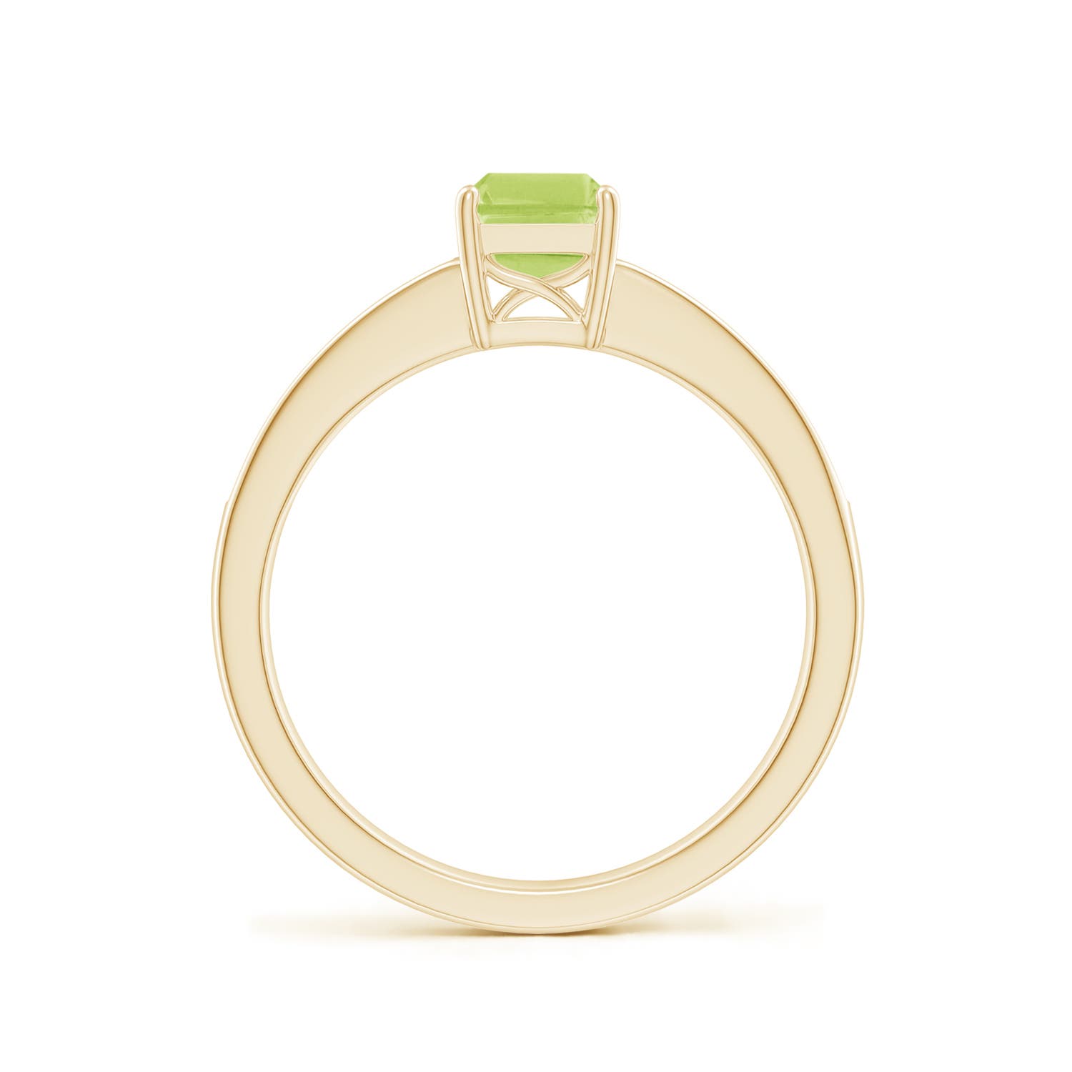 A - Peridot / 1.13 CT / 14 KT Yellow Gold