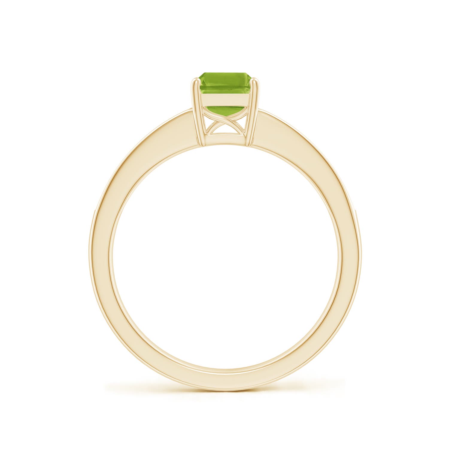 AAA - Peridot / 1.13 CT / 14 KT Yellow Gold