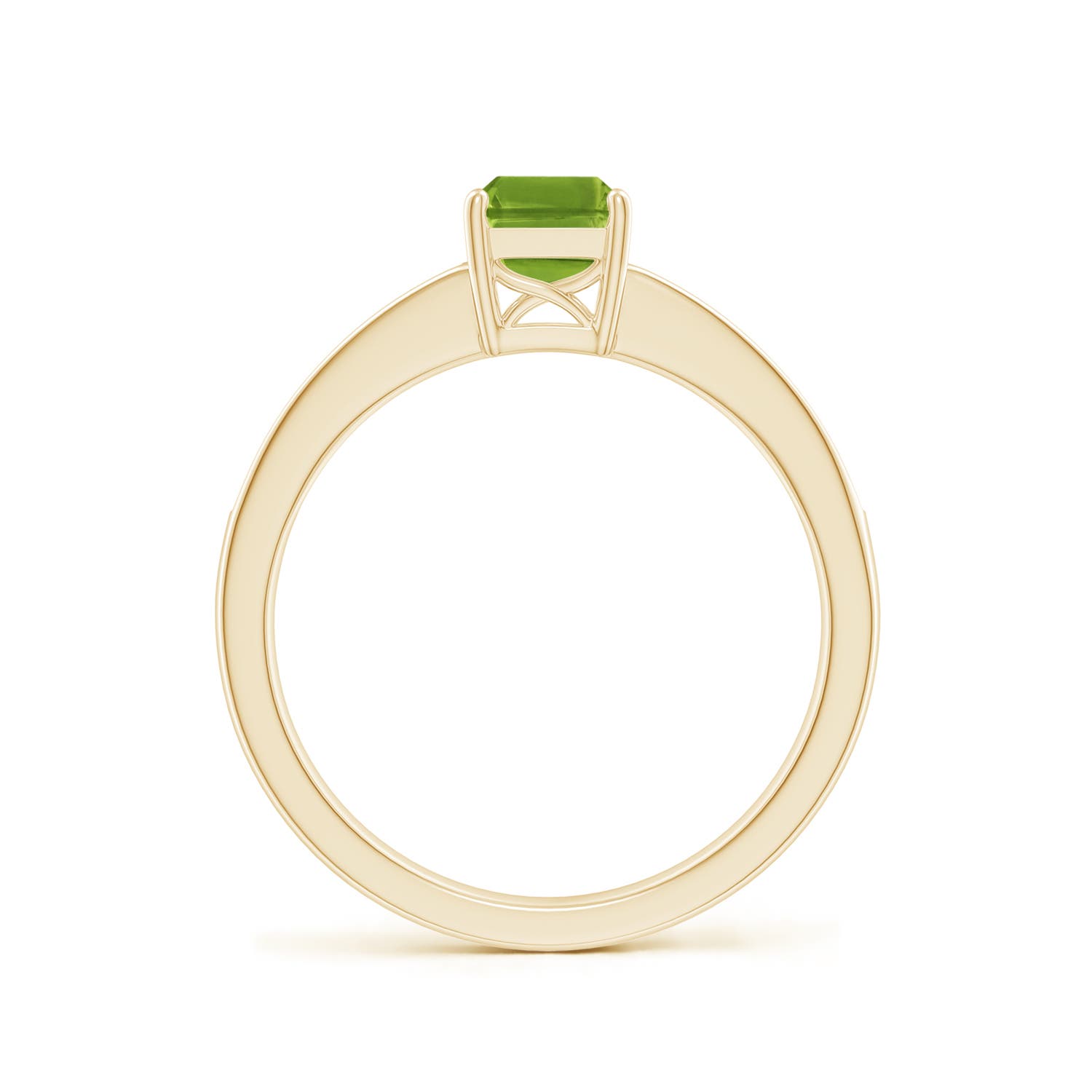 AAAA - Peridot / 1.13 CT / 14 KT Yellow Gold