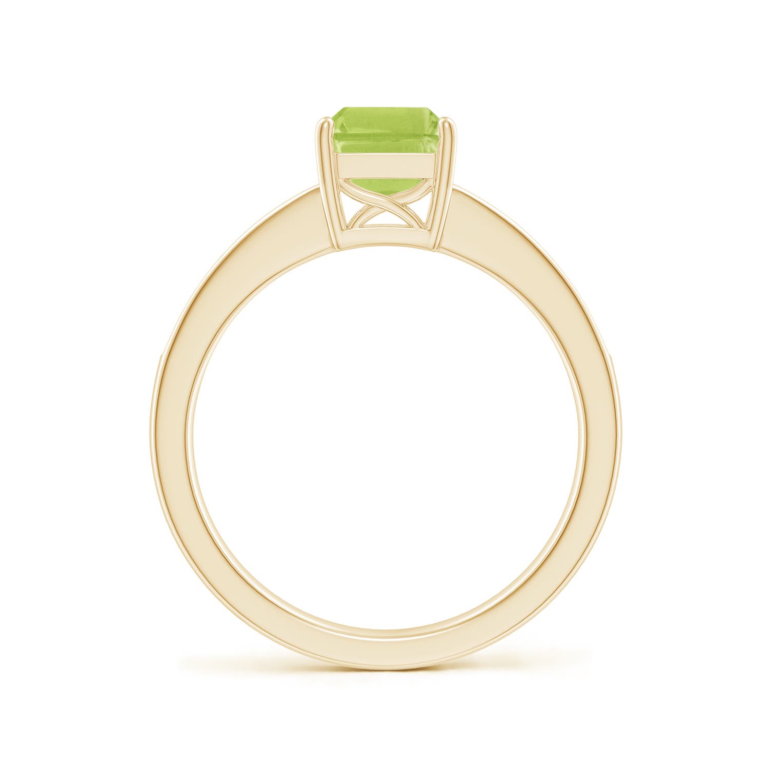 AA - Peridot / 1.74 CT / 14 KT Yellow Gold