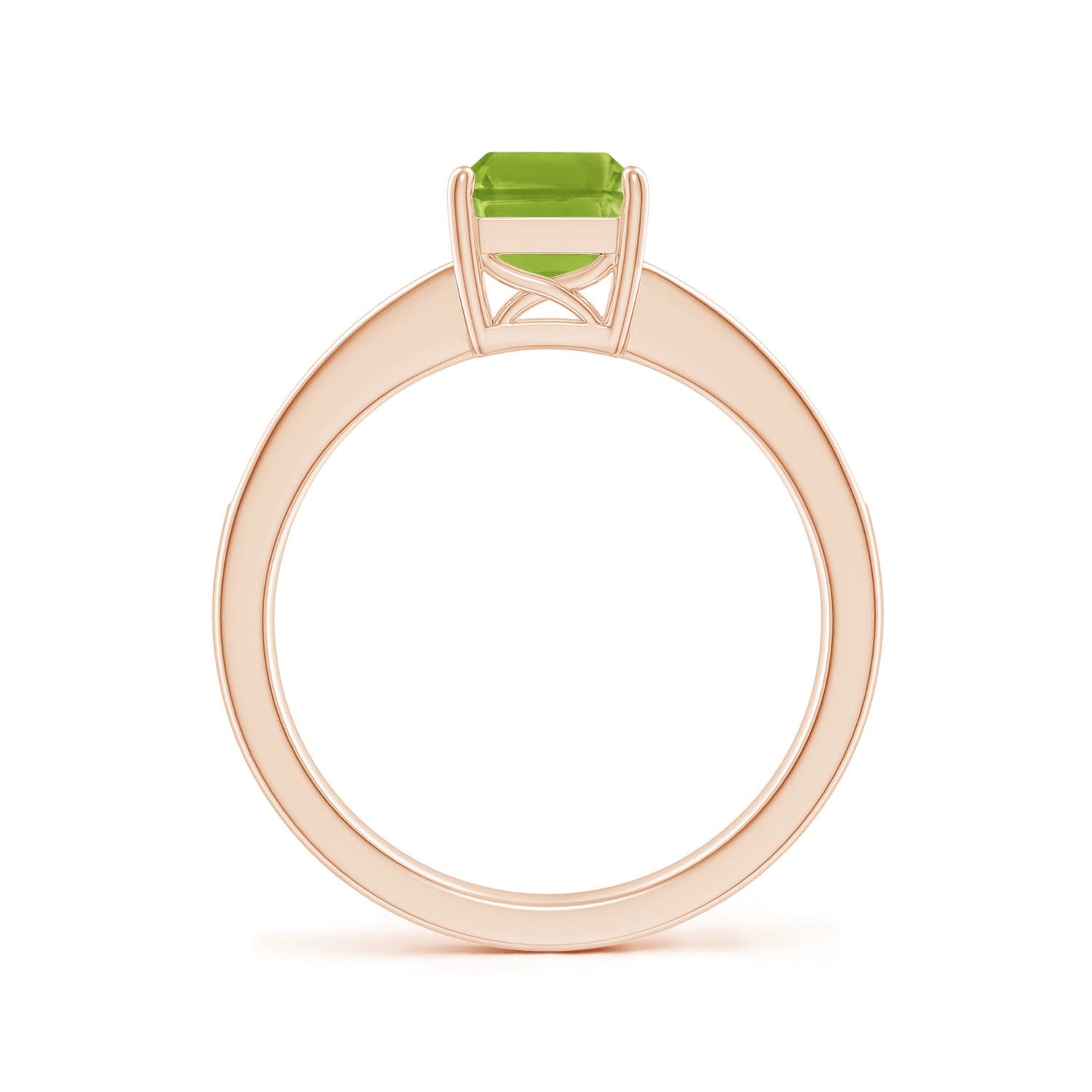 AAA - Peridot / 1.74 CT / 14 KT Rose Gold