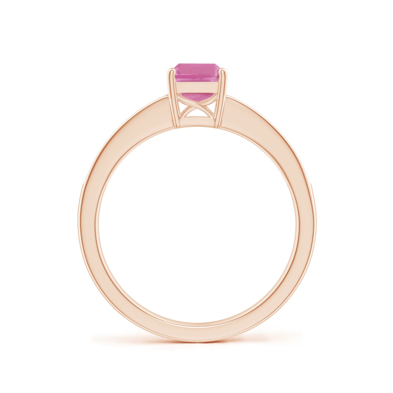 AA - Pink Sapphire / 1.28 CT / 14 KT Rose Gold