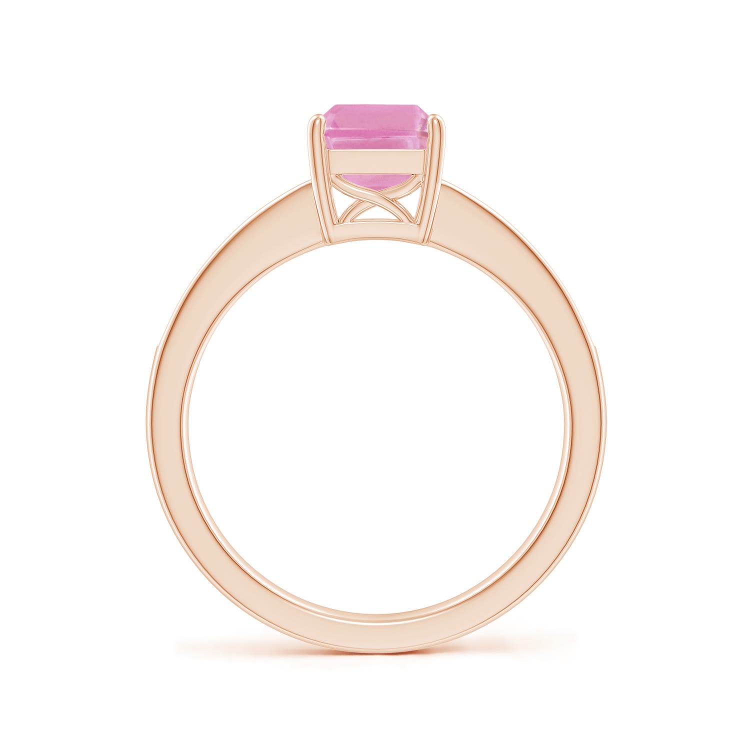 A - Pink Sapphire / 1.64 CT / 14 KT Rose Gold