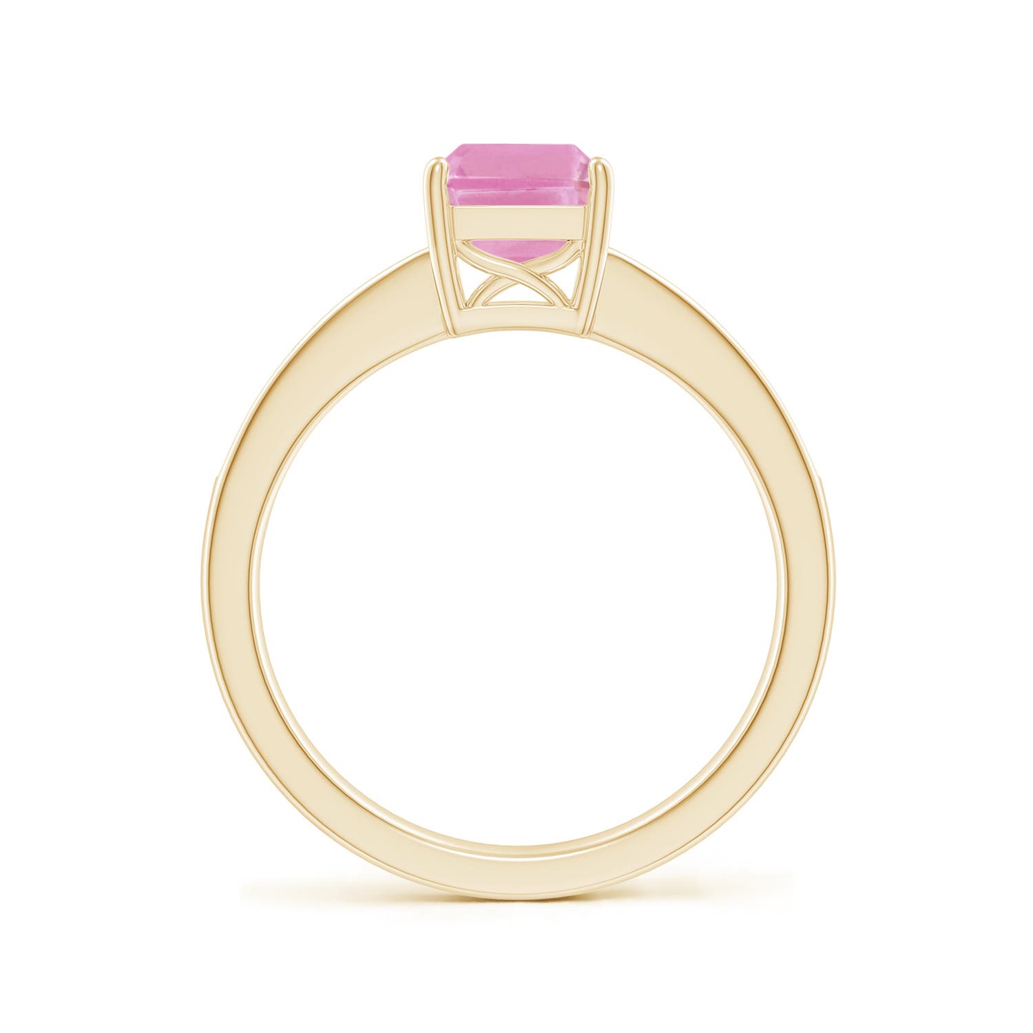 A - Pink Sapphire / 1.64 CT / 14 KT Yellow Gold