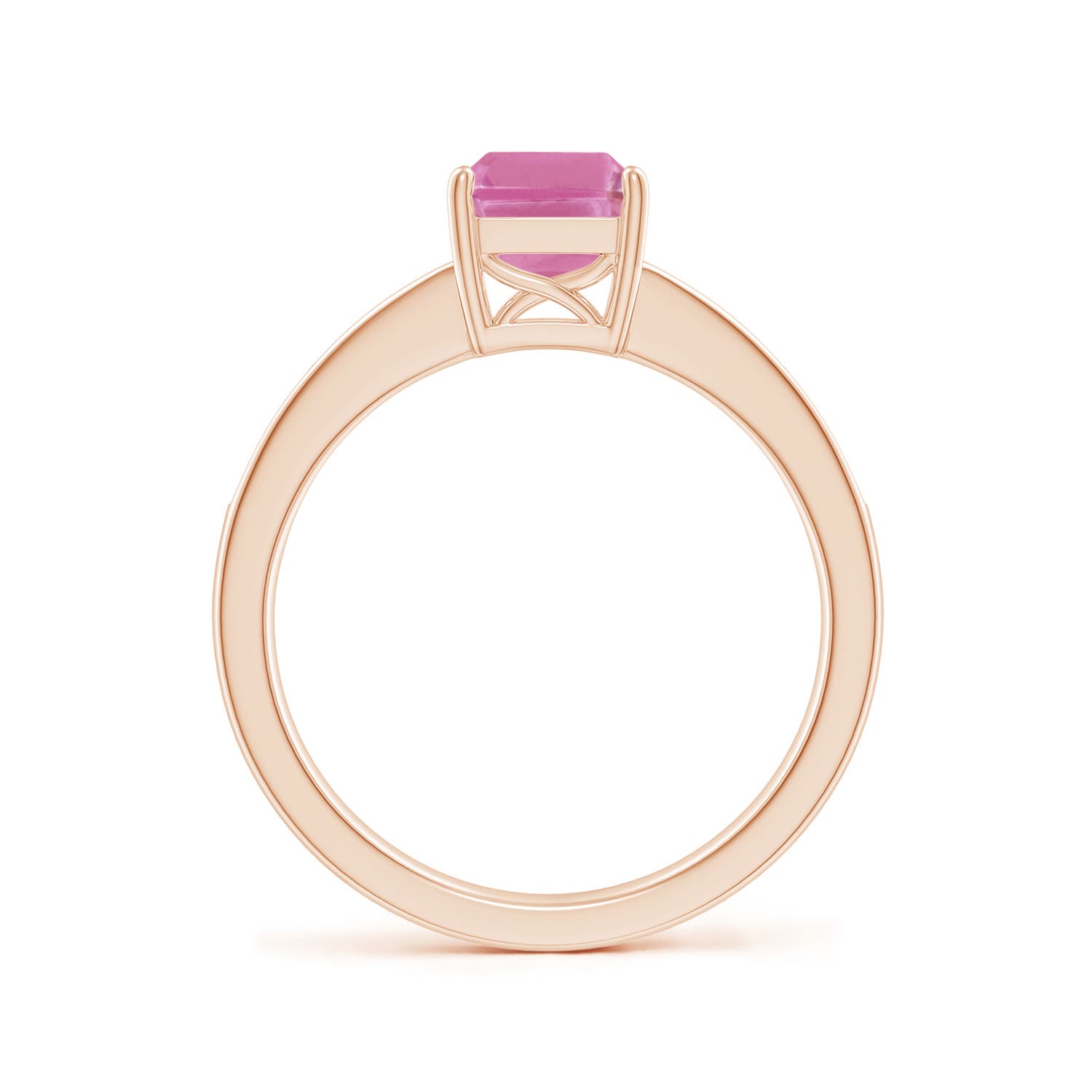 AA - Pink Sapphire / 1.64 CT / 14 KT Rose Gold