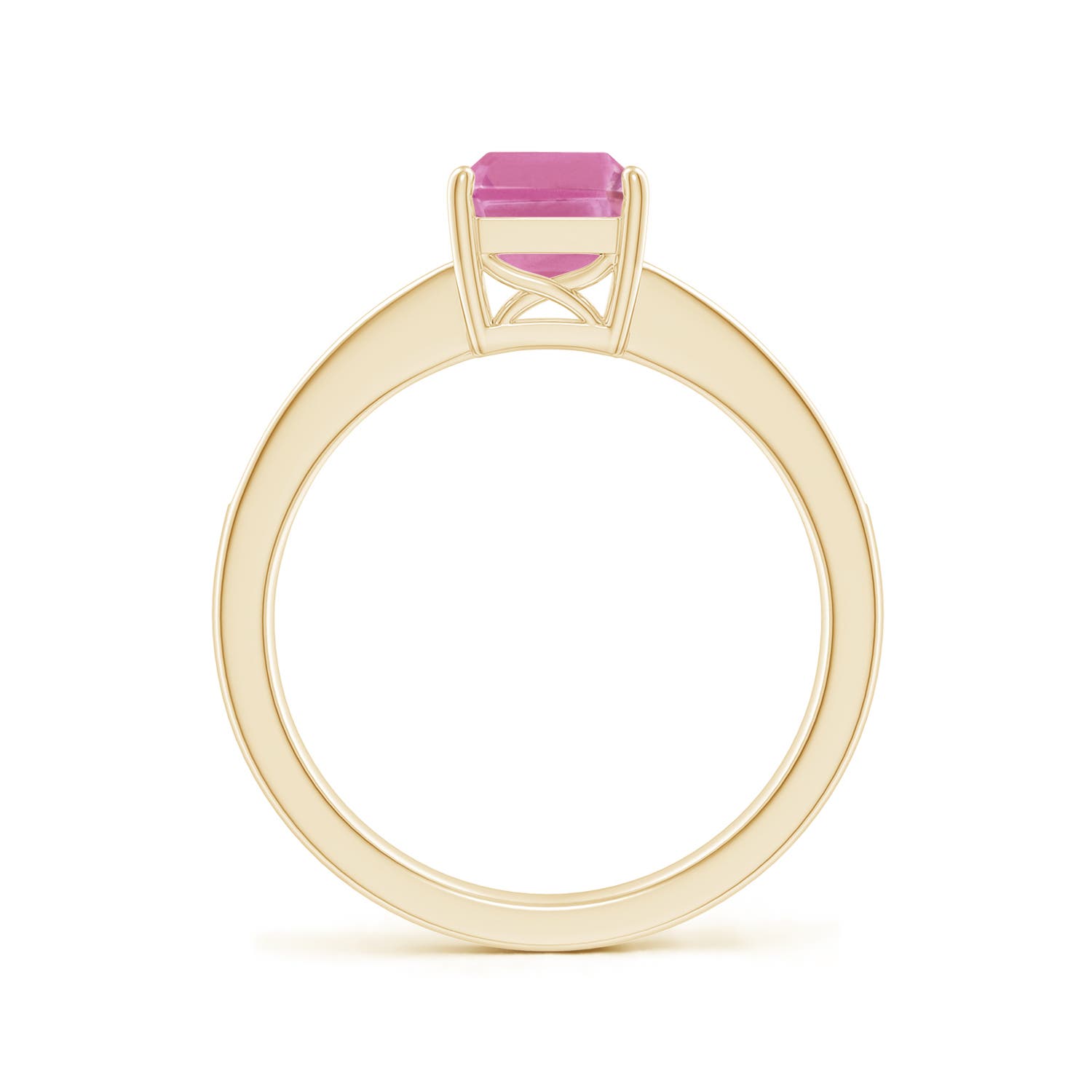 AA - Pink Sapphire / 1.64 CT / 14 KT Yellow Gold