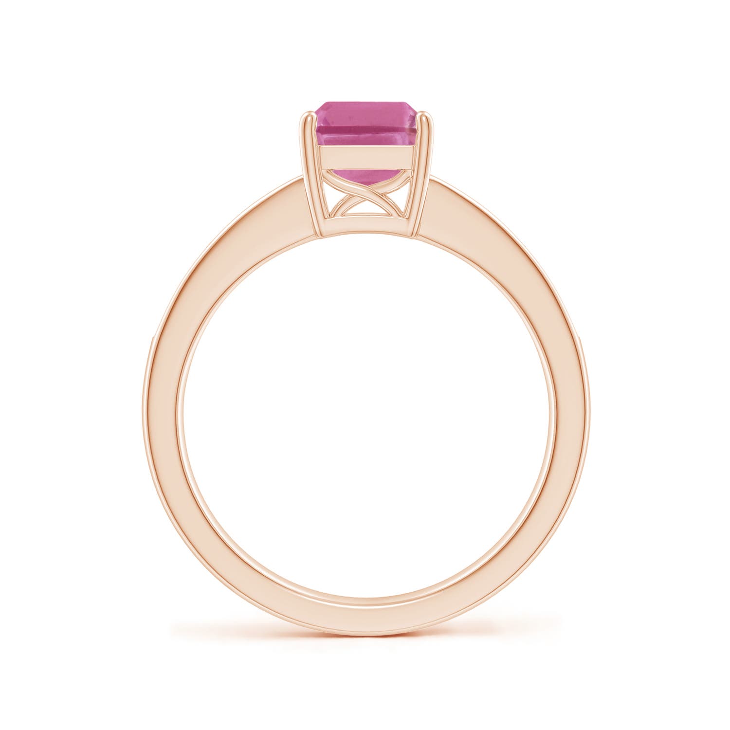 AAA - Pink Sapphire / 1.64 CT / 14 KT Rose Gold