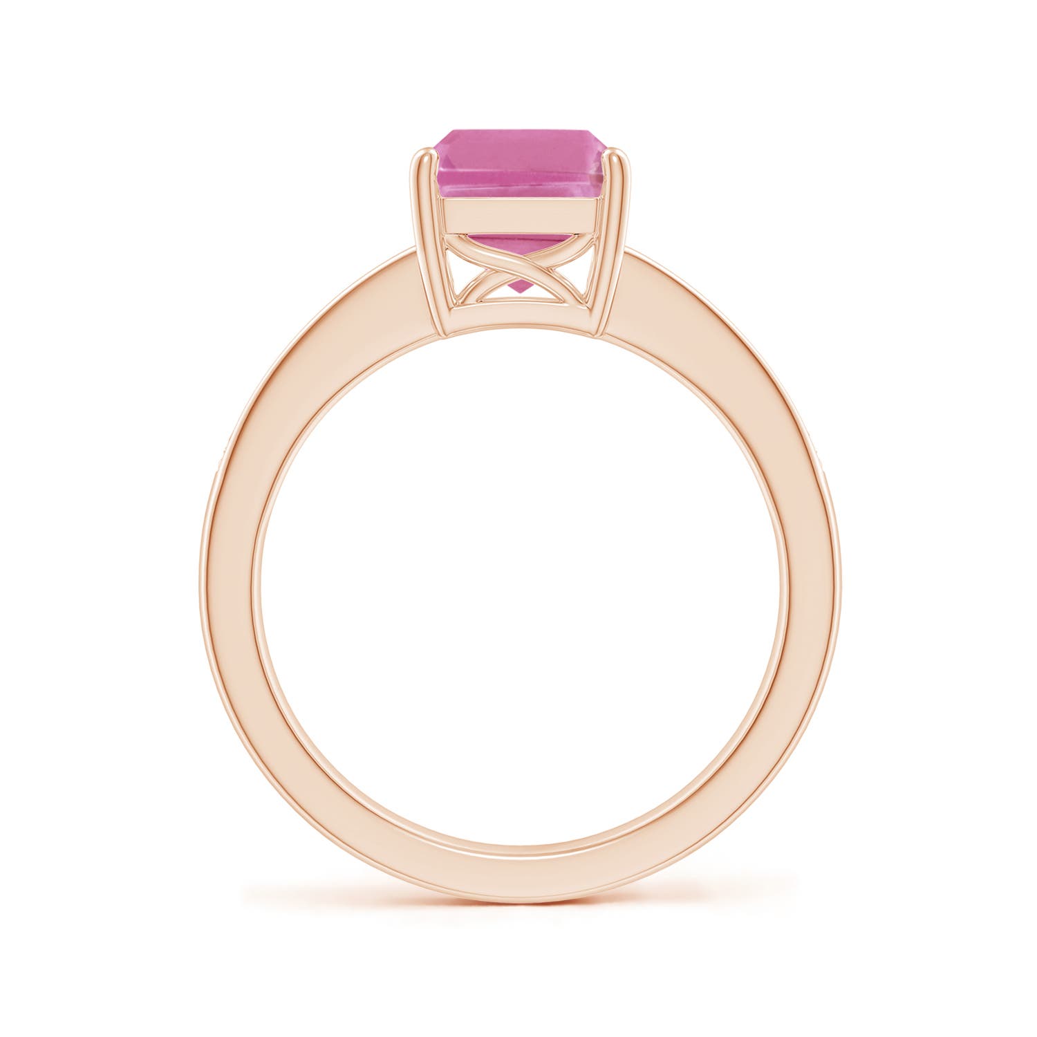 AA - Pink Sapphire / 2.14 CT / 14 KT Rose Gold