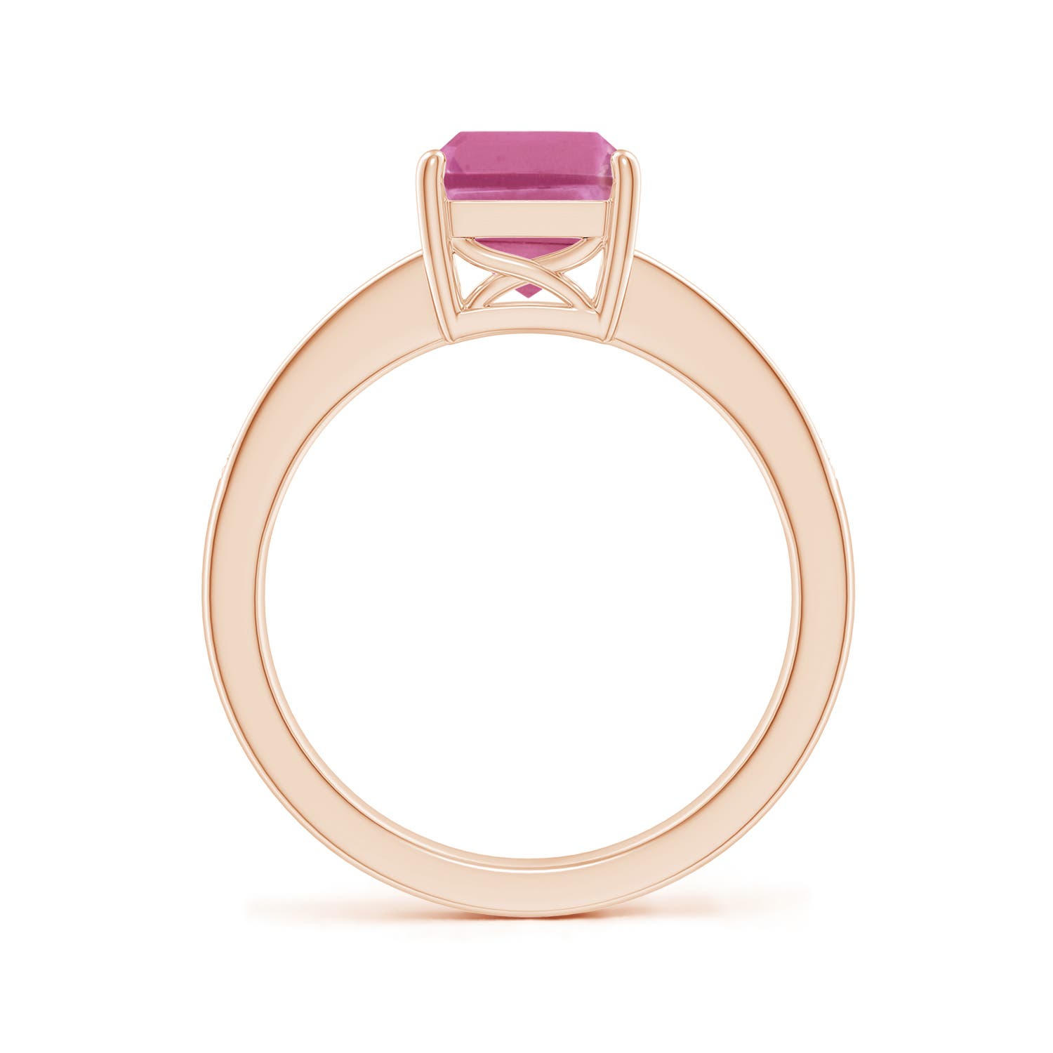 AAA - Pink Sapphire / 2.14 CT / 14 KT Rose Gold