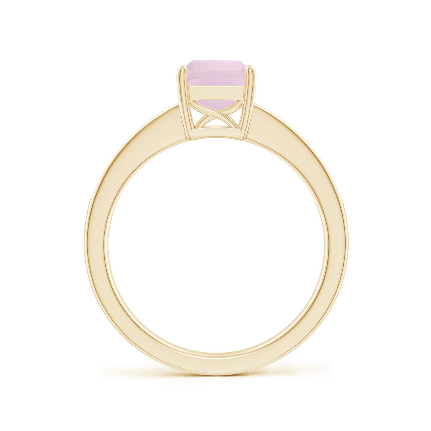 AA - Rose Quartz / 1.69 CT / 14 KT Yellow Gold