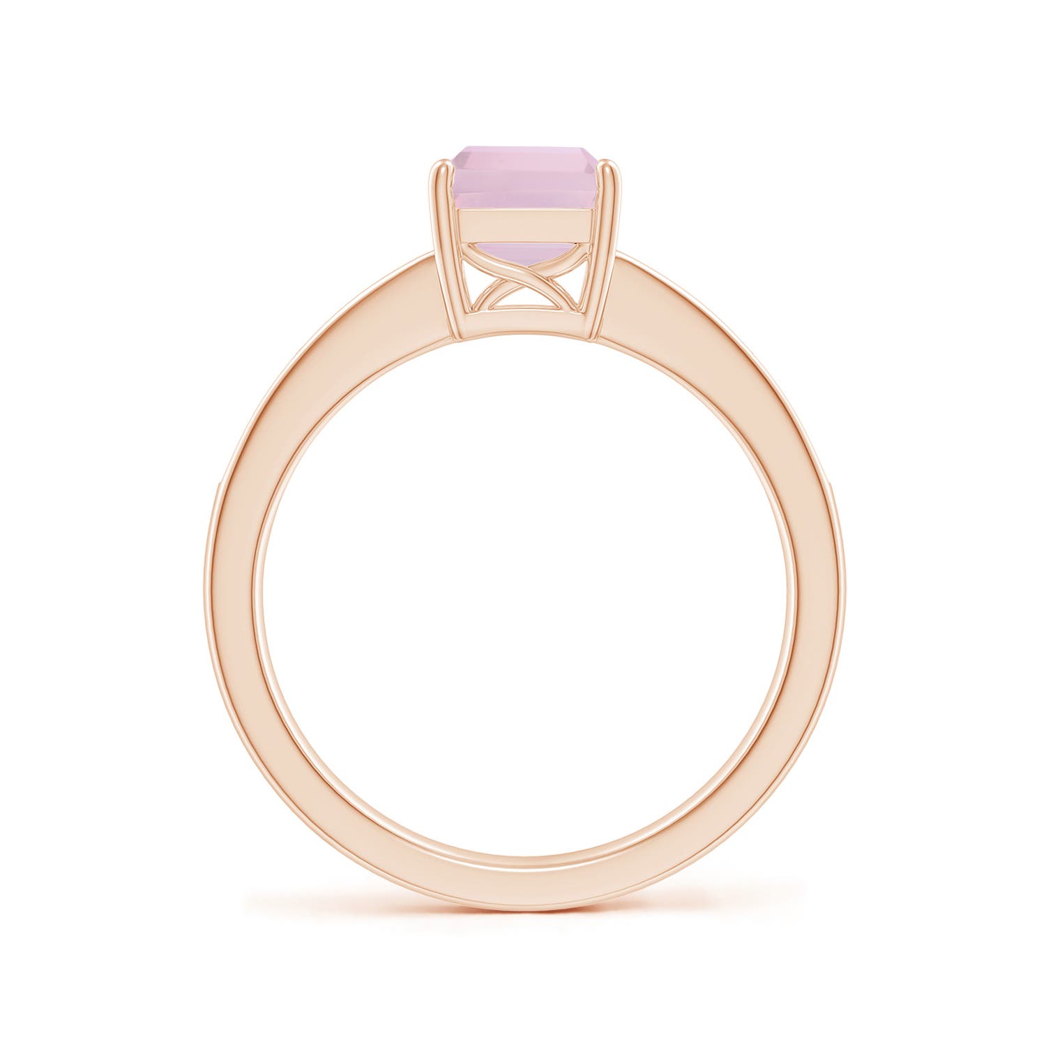 AAA - Rose Quartz / 1.69 CT / 14 KT Rose Gold