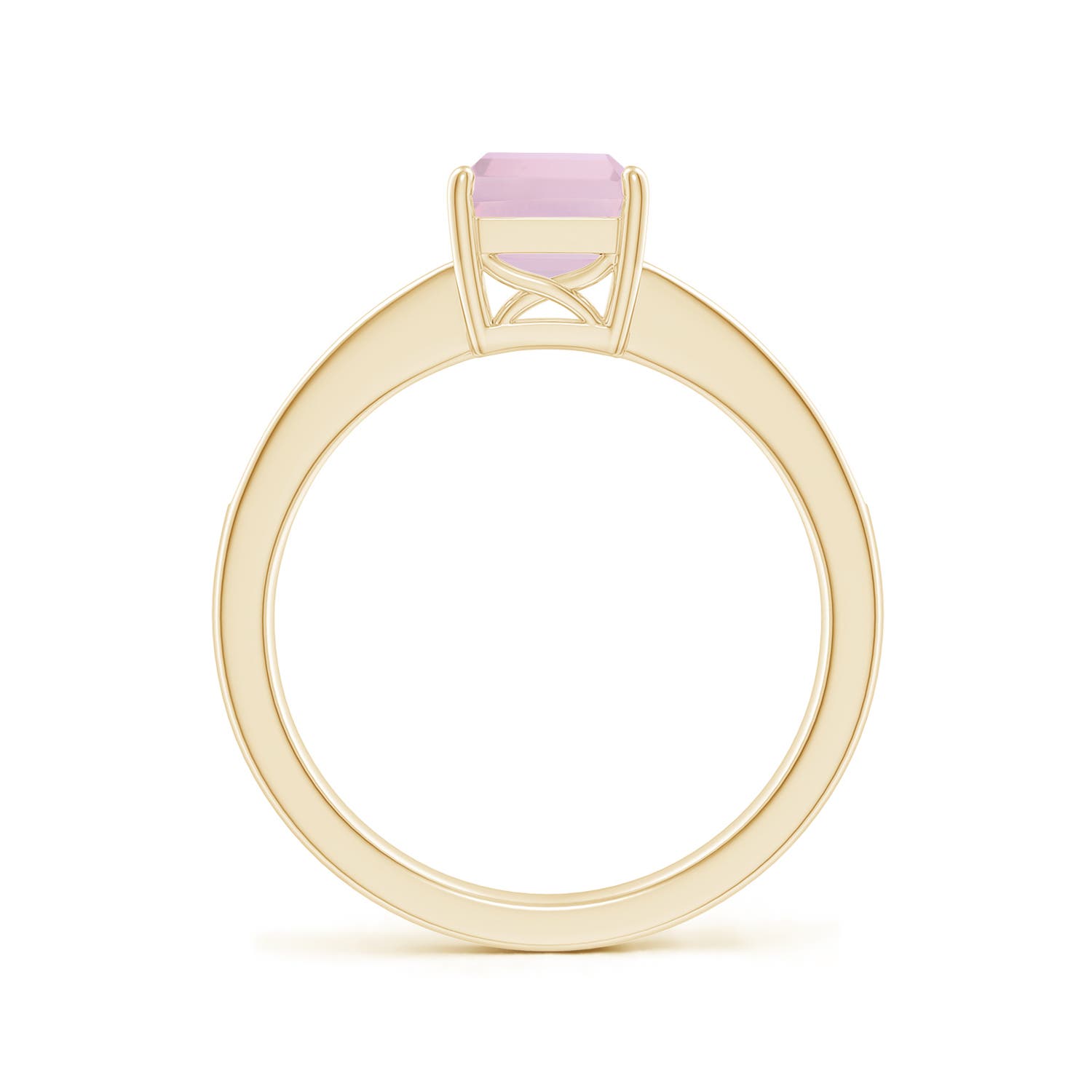 AAA - Rose Quartz / 1.69 CT / 14 KT Yellow Gold