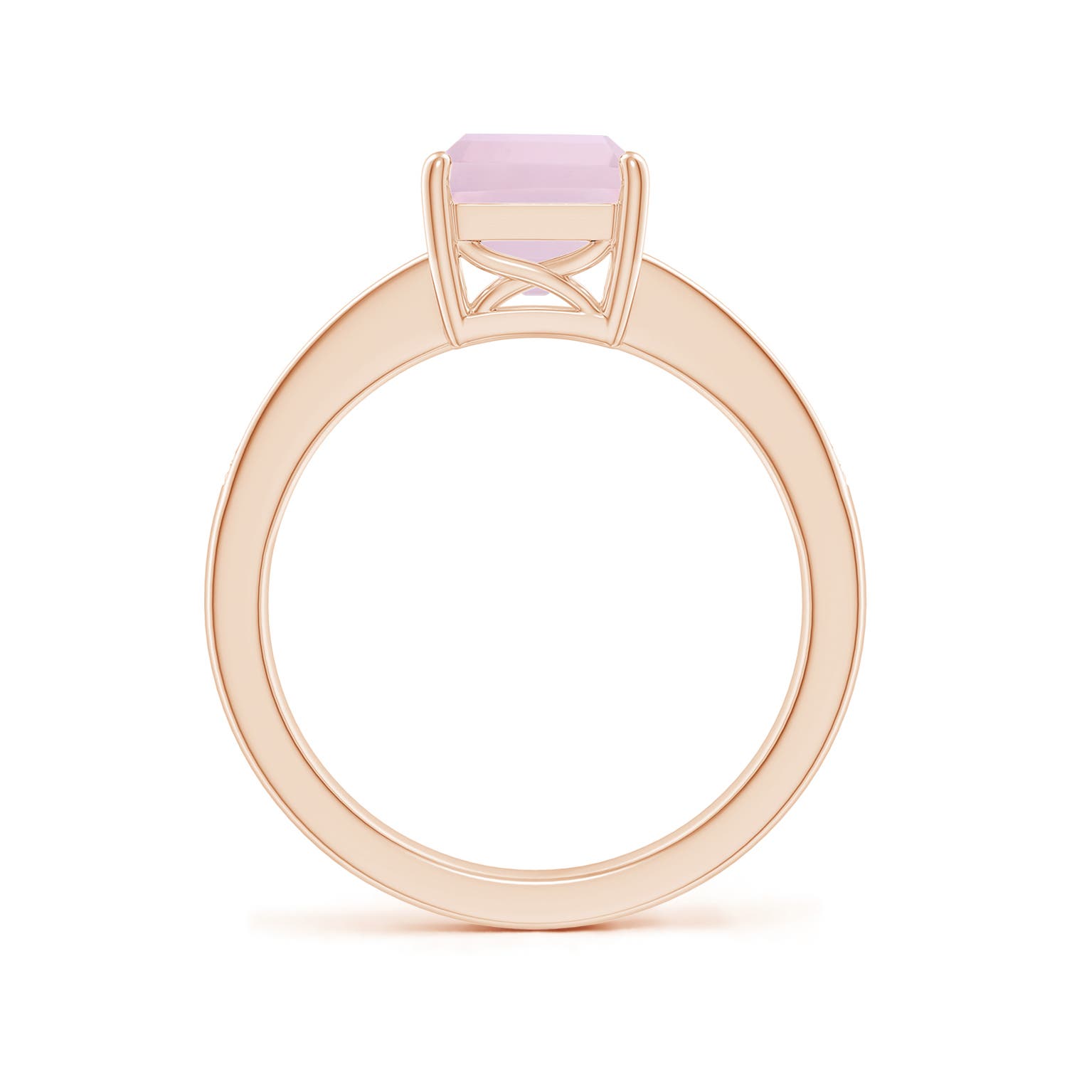 AA - Rose Quartz / 2.34 CT / 14 KT Rose Gold