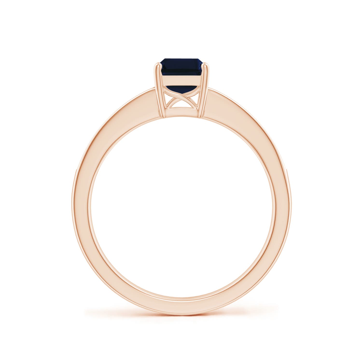 AA - Blue Sapphire / 1.18 CT / 14 KT Rose Gold