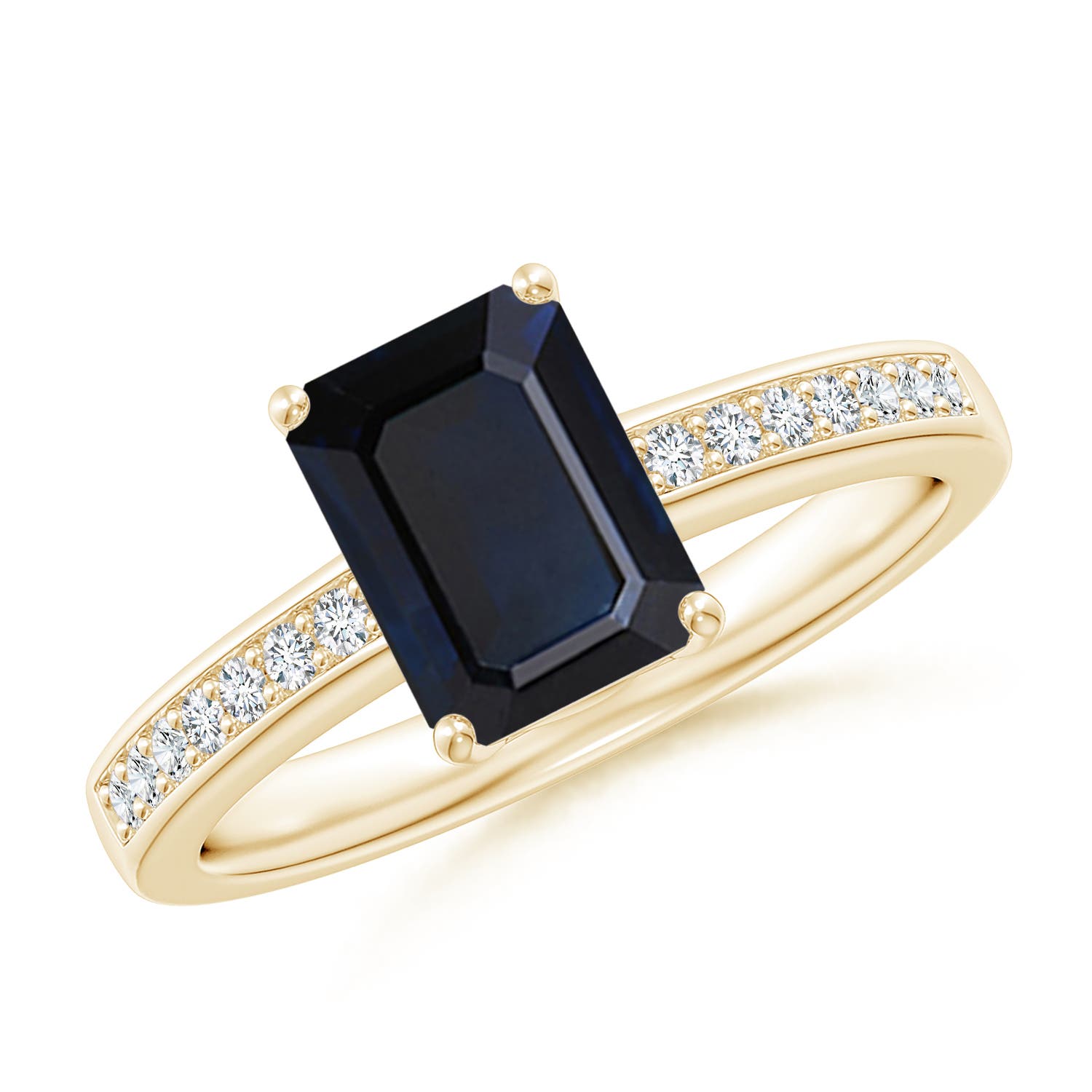 A - Blue Sapphire / 1.79 CT / 14 KT Yellow Gold