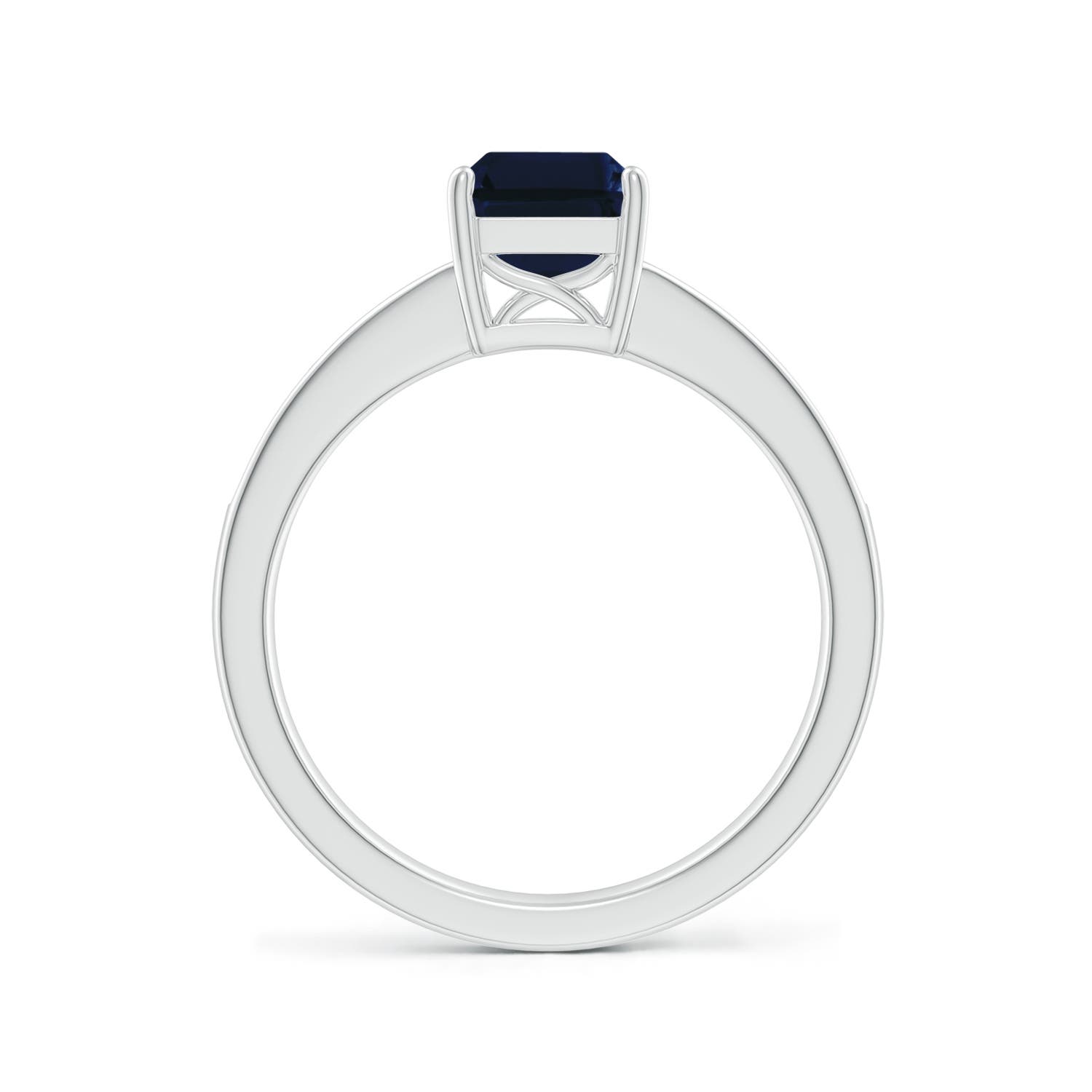 AA - Blue Sapphire / 1.79 CT / 14 KT White Gold