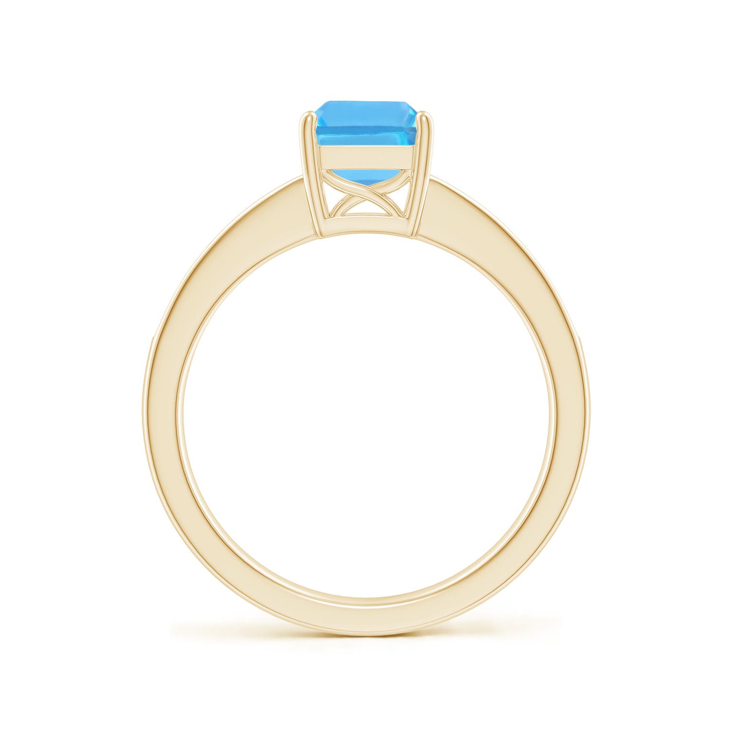 AA - Swiss Blue Topaz / 2.09 CT / 14 KT Yellow Gold