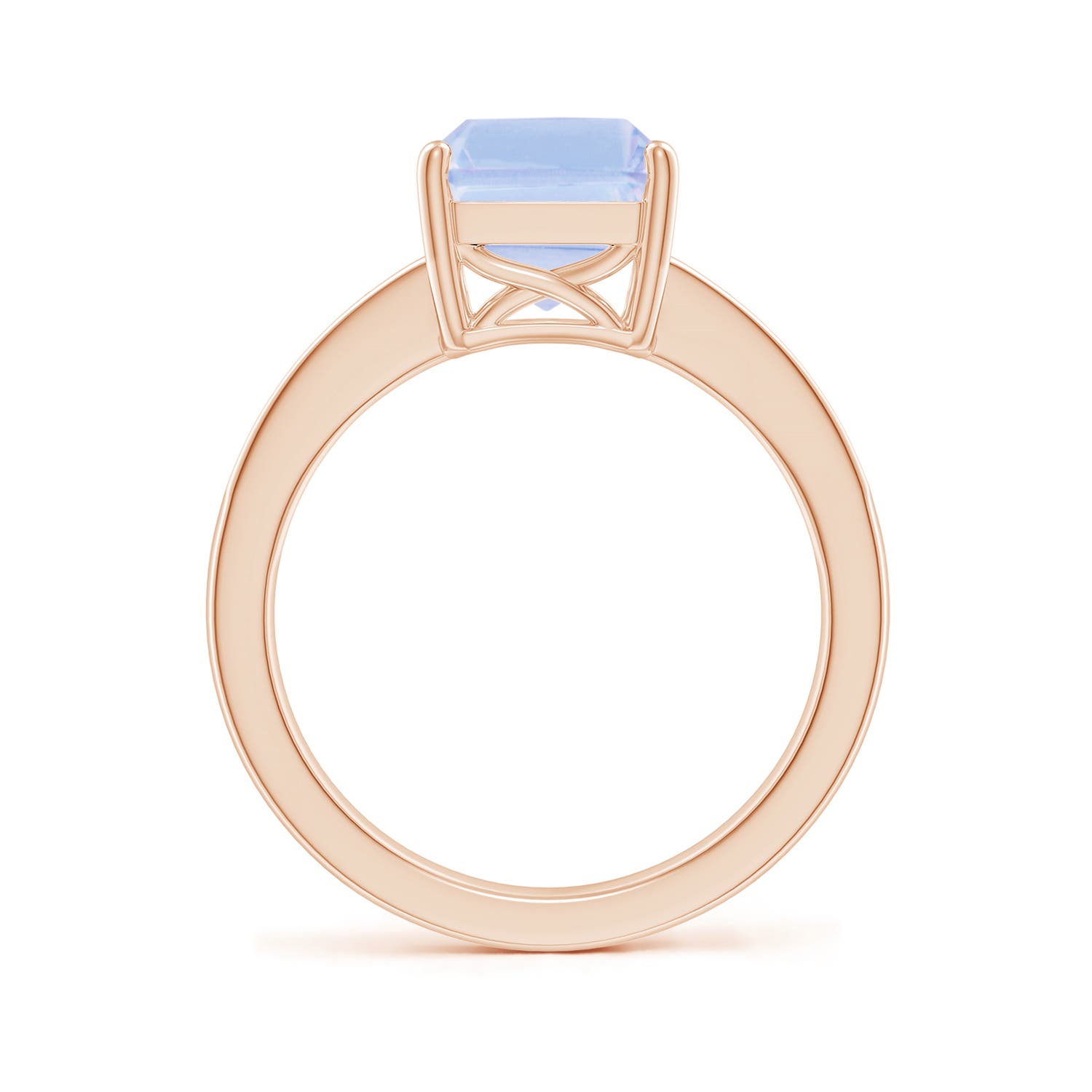 A - Tanzanite / 3.32 CT / 14 KT Rose Gold