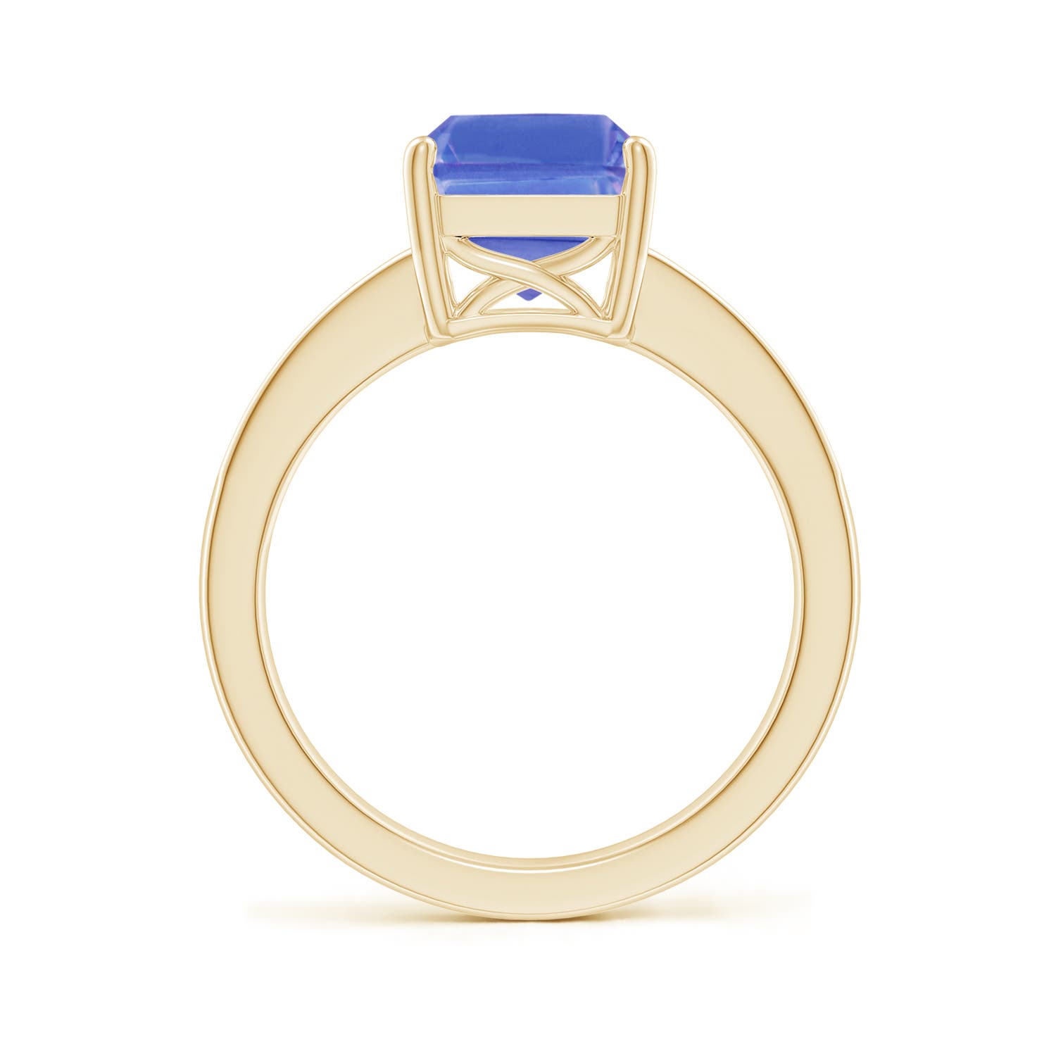 AA - Tanzanite / 3.32 CT / 14 KT Yellow Gold