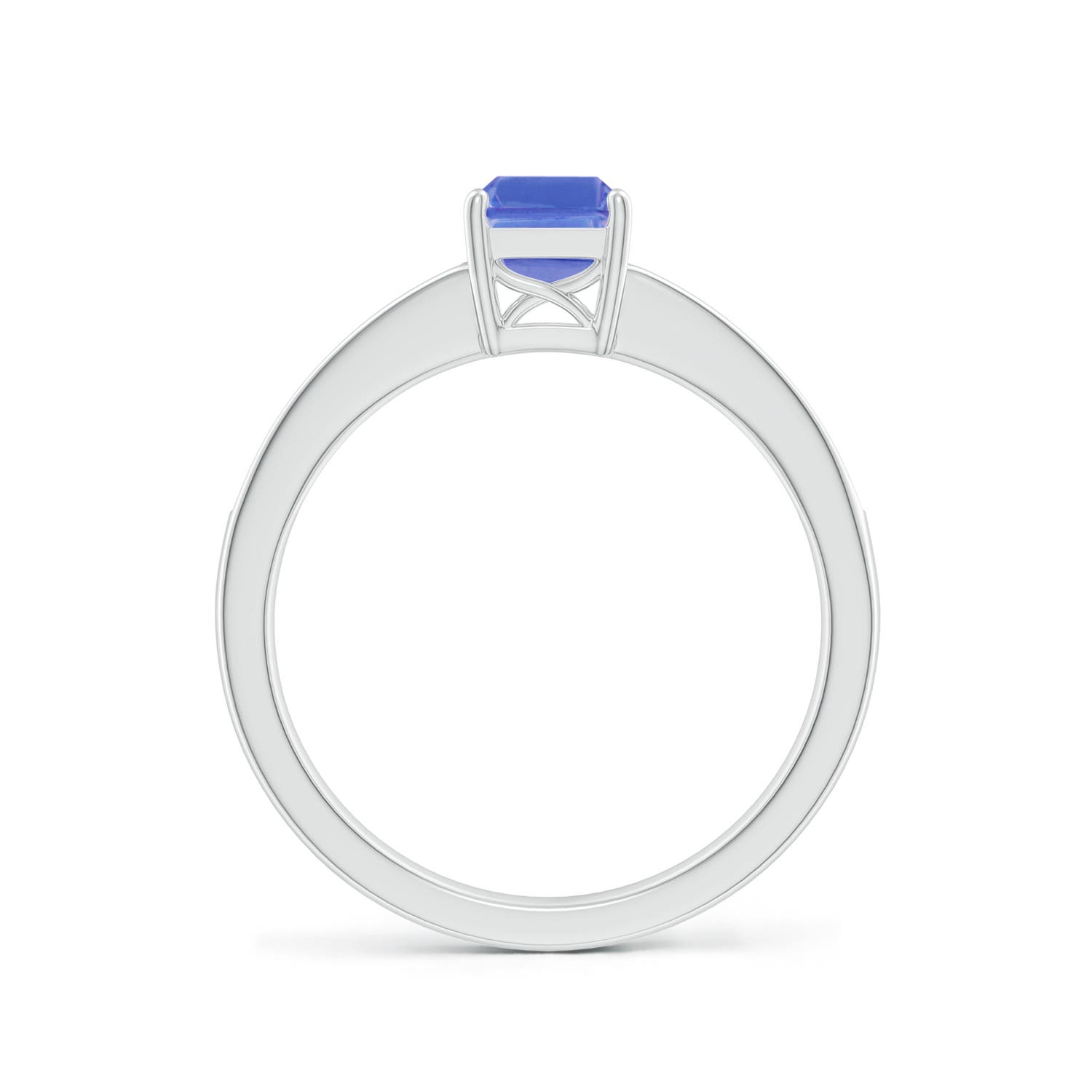 AA - Tanzanite / 1.13 CT / 14 KT White Gold