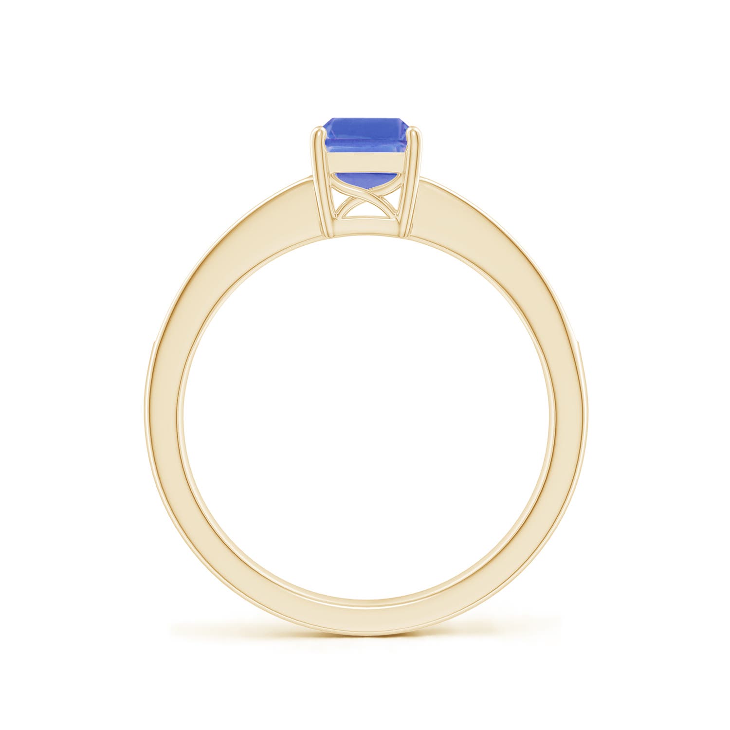 AA - Tanzanite / 1.13 CT / 14 KT Yellow Gold