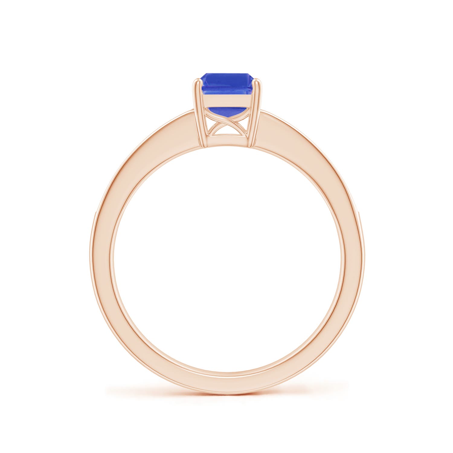 AAA - Tanzanite / 1.13 CT / 14 KT Rose Gold