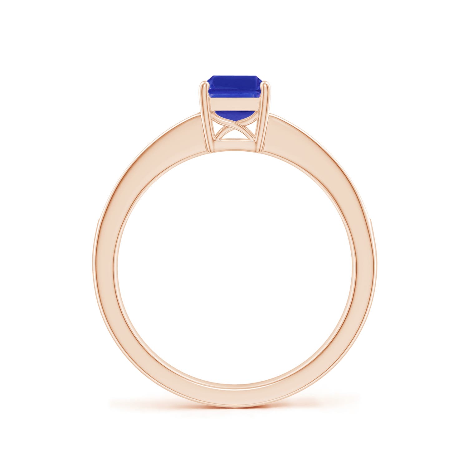 AAAA - Tanzanite / 1.13 CT / 14 KT Rose Gold