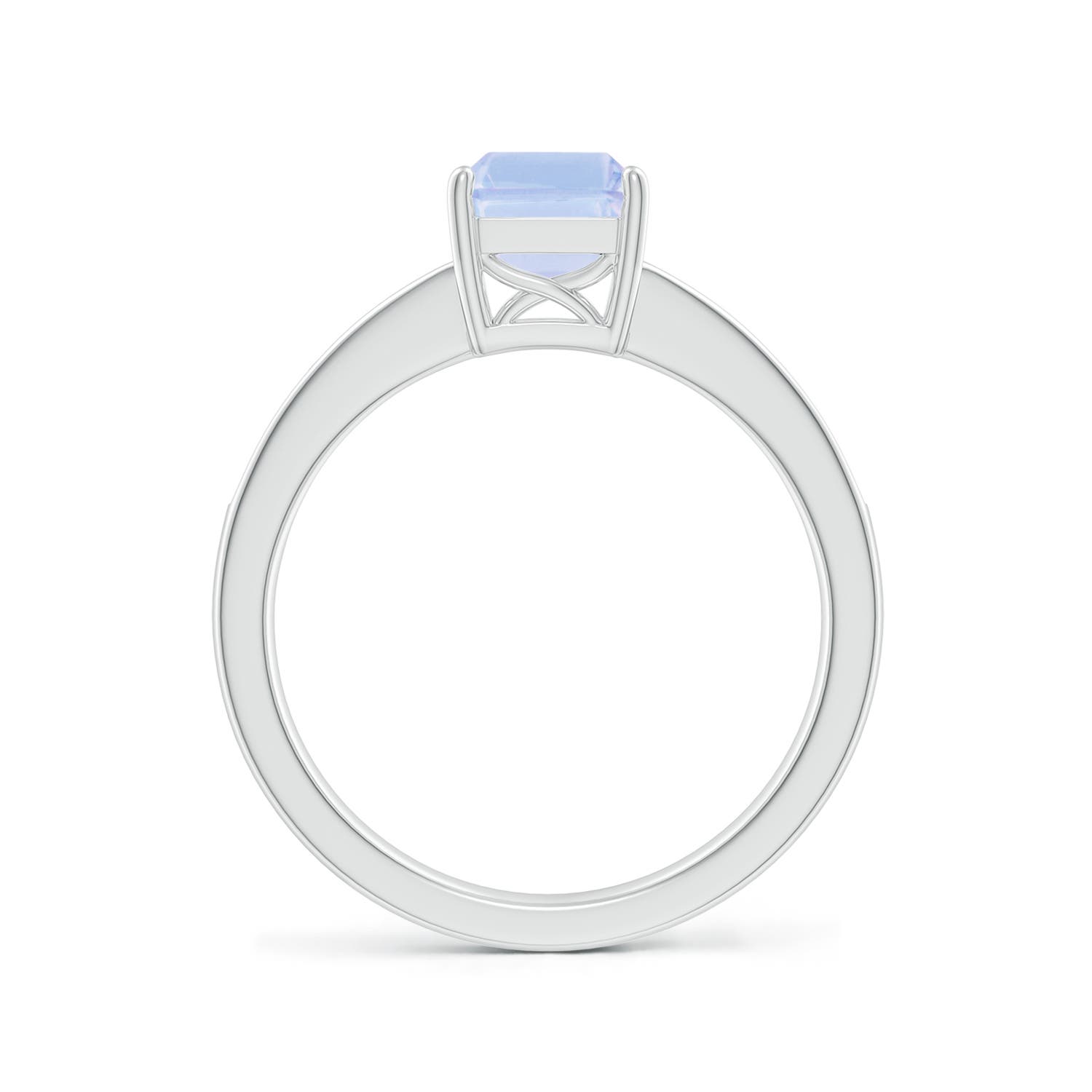 A - Tanzanite / 1.64 CT / 14 KT White Gold