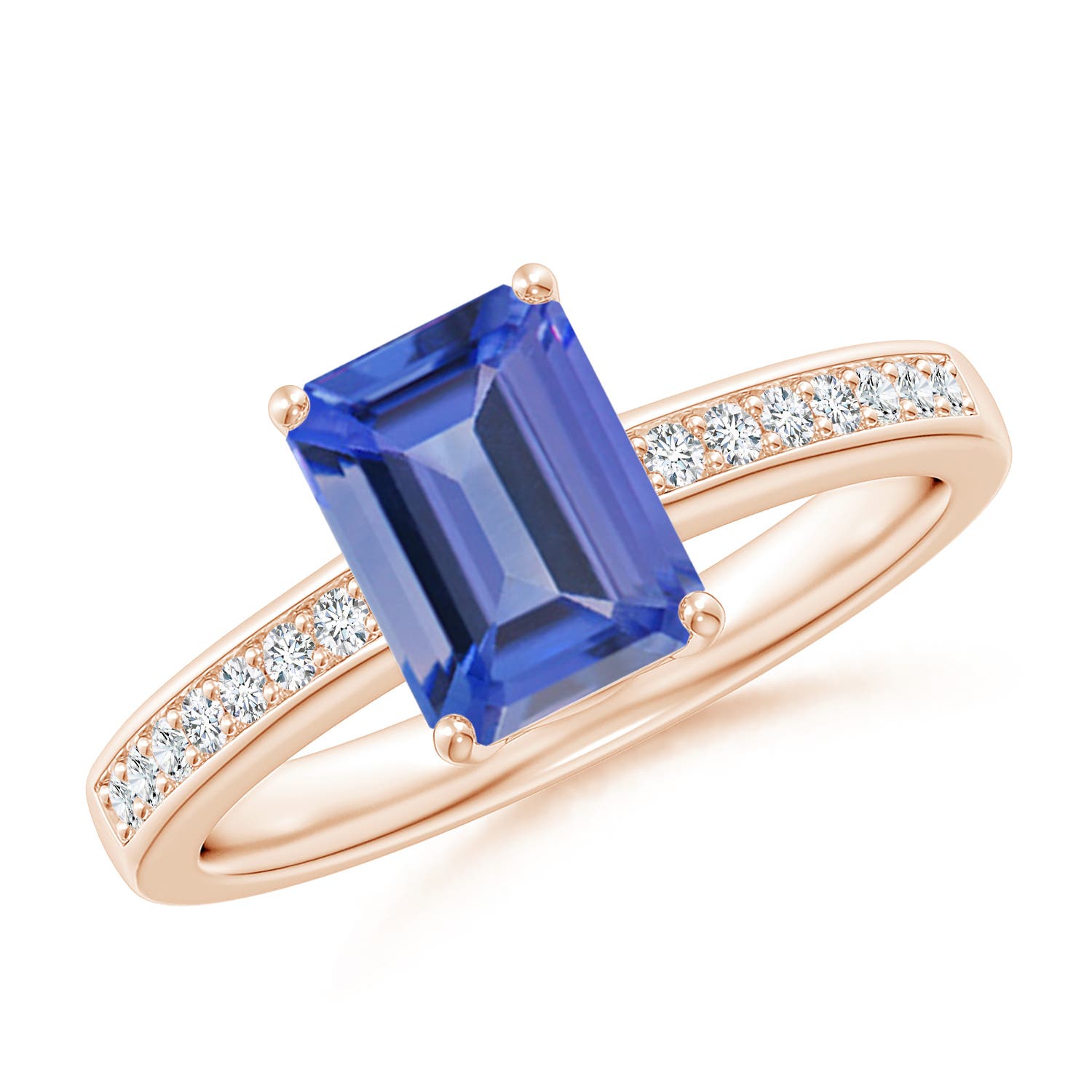 AA - Tanzanite / 1.64 CT / 14 KT Rose Gold