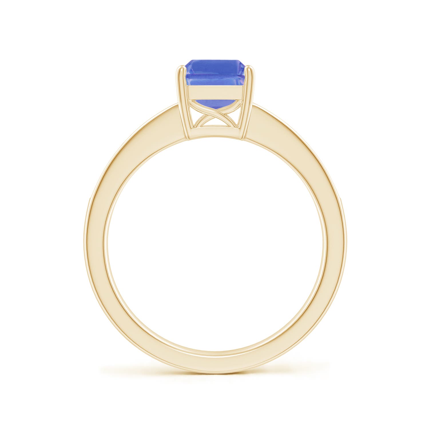 AA - Tanzanite / 1.64 CT / 14 KT Yellow Gold