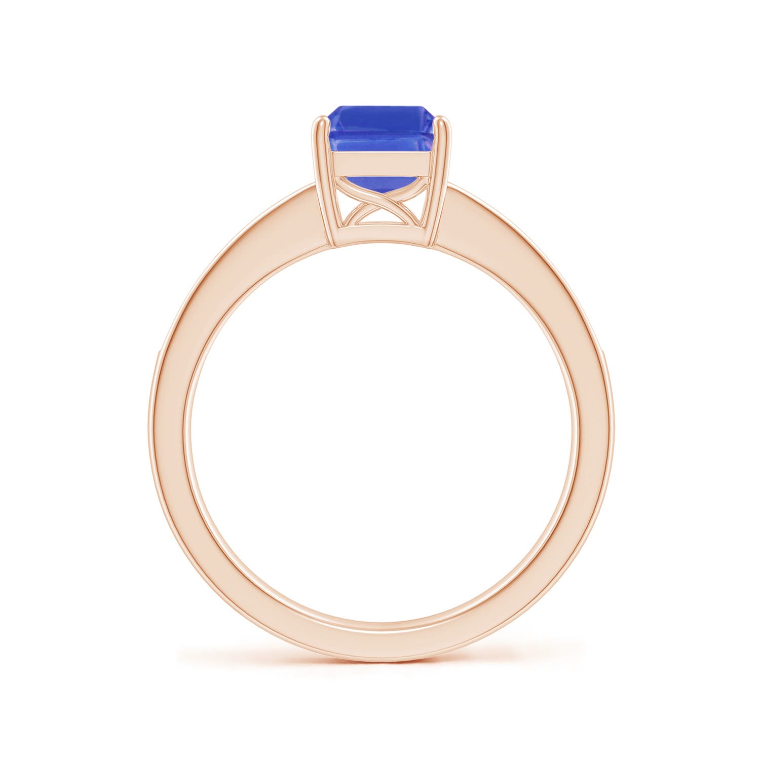 AAA - Tanzanite / 1.64 CT / 14 KT Rose Gold