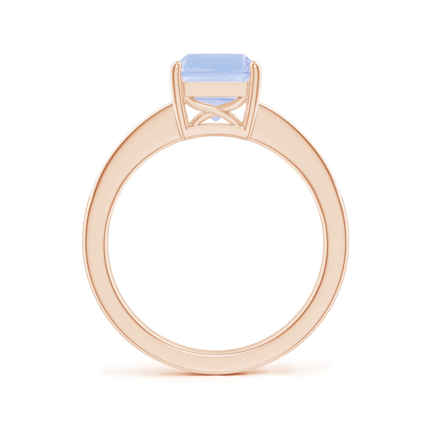 A - Tanzanite / 2.54 CT / 14 KT Rose Gold