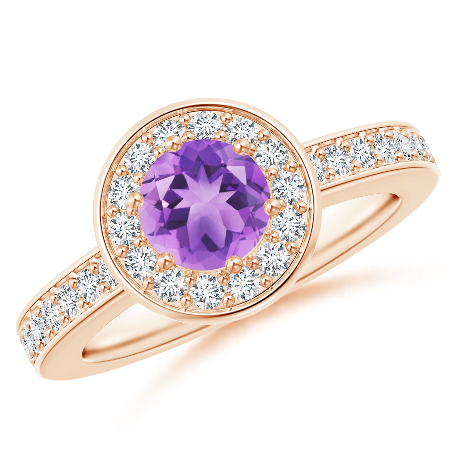 A - Amethyst / 1.16 CT / 14 KT Rose Gold