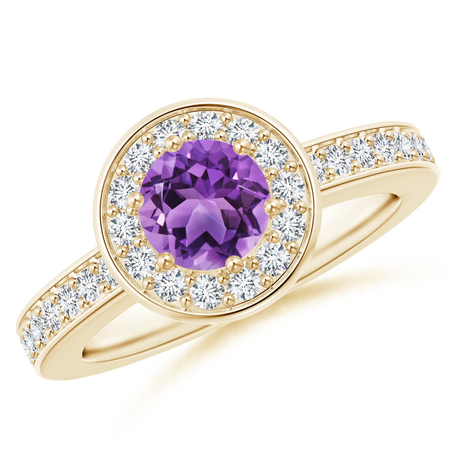 AA - Amethyst / 1.16 CT / 14 KT Yellow Gold