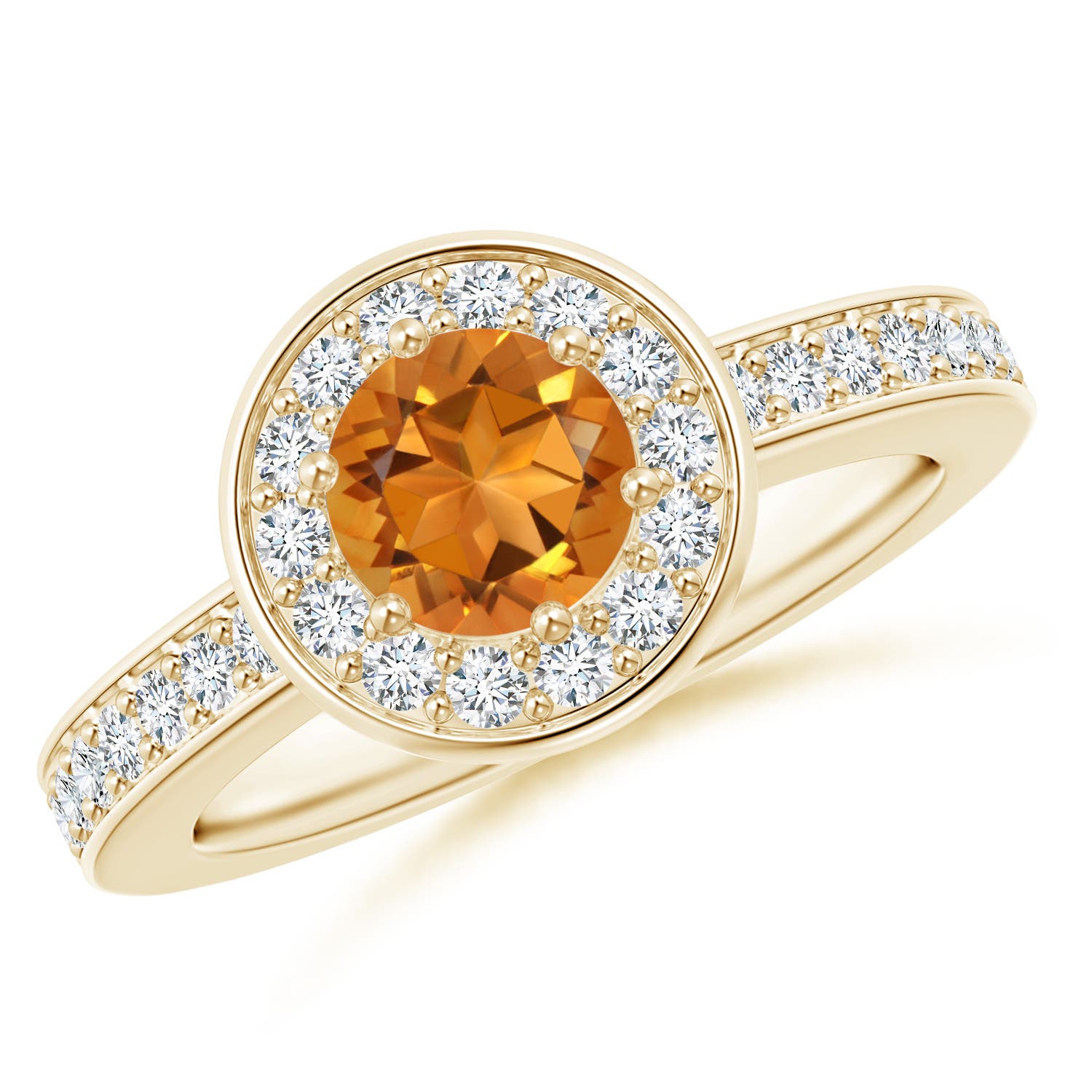 AAA - Citrine / 1.06 CT / 14 KT Yellow Gold