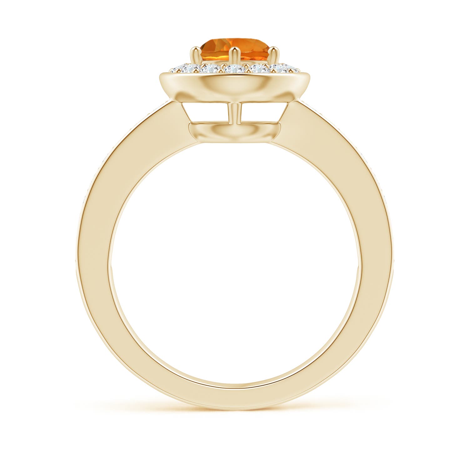 AAAA - Citrine / 1.06 CT / 14 KT Yellow Gold